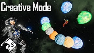 Creative Mode  Space Engineers Tutorial [upl. by Boyt]