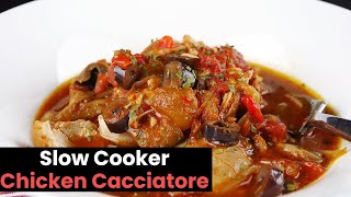 Slow Cooker Chicken Cacciatore [upl. by Bird758]