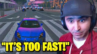 Summit1g Cant Handle The SPEED in S Boost Chase  GTA 5 ProdigyRP [upl. by Noiro]