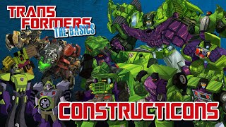 TRANSFORMERS THE BASICS on the CONSTRUCTICONS [upl. by Nylzor]