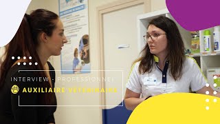 Formation Auxiliaire Vétérinaire  Linterview de Cécile Auxiliaire Vétérinaire [upl. by Eirbua]