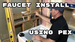 How To Install TubShower Faucet [upl. by Sibilla]