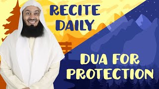 NEW  MUST READ  Simple Morning and Evening Protection recited by Mufti Menk [upl. by Daraj17]