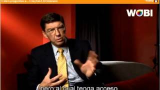 innovación disruptiva Clayton christensen [upl. by Nave]