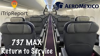 Aeromexico 737 MAX 8 Clase Premier First Class Trip Report [upl. by Kerry]