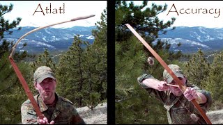 Judging Accuracy with an Atlatl [upl. by Ennaimaj]