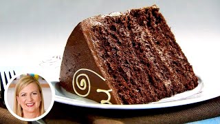 Professional Baker Teaches You How To Make CHOCOLATE CAKE [upl. by Egwin]