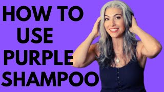 HOW TO USE PURPLE SHAMPOO  ALL OF YOUR QUESTIONS ANSWERED  ERICA HENRY JOHNSTON [upl. by Nylannej401]