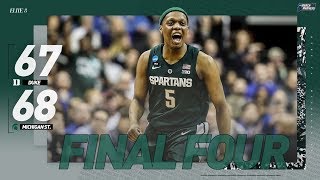 Duke vs Michigan State Spartans advance to 2019 Final Four [upl. by Aehsan]