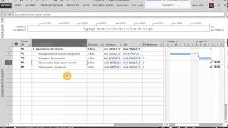 Uso de las holguras en Microsoft Project [upl. by Crabb]