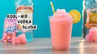 Kool Aid Vodka Slush  Tipsy Bartender [upl. by Amata]