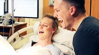 EMOTIONAL LIVE BIRTH Birth Vlog [upl. by Mellisa]