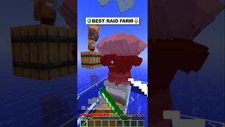 Minecraft Raid Farm 1214 shorts [upl. by Enala]