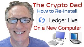 How to ReInstall Ledger Live on a New Computer Latest Version 2021 [upl. by Quiteris]