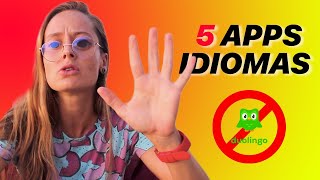 TOP 5 apps para APRENDER idiomas 🖐GRATUITAS [upl. by Skillern]