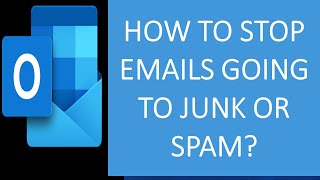 How to Whitelist an Email Address or Domain in Outlook  How to Stop Emails going to Junk or Spam [upl. by Yroger962]