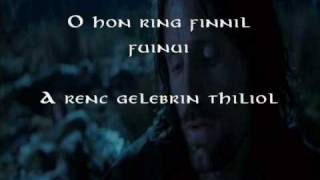 Song of Lúthien Tinúviel [upl. by Laresa]