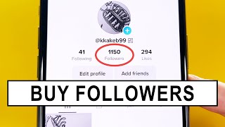 EASY Way How To BUY TikTok Followers 2024 [upl. by Einaej926]