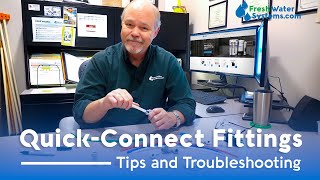 How to Fix Leaking QuickConnect Fittings [upl. by Mackey]