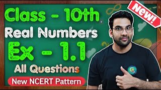 Class  10 Ex  11 Q1 to Q7 Real Numbers  New NCERT  CBSE  Green Board [upl. by Alikee]