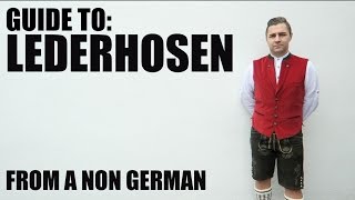 How to wear Lederhosen [upl. by Koeninger]