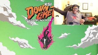 Deji Reacts To KSI – Down Like That feat Rick Ross Lil Baby amp SX [upl. by Hurwitz549]