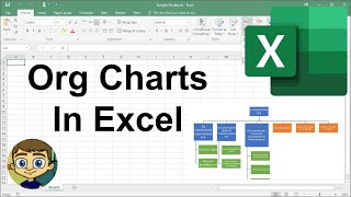 Creating Organization Charts in Excel [upl. by Haras]