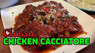 Classic Chicken Cacciatore l Rustic Hunters Chicken [upl. by Yragerg]