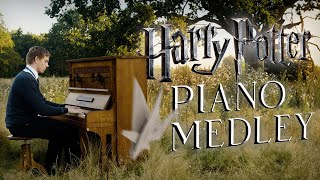 Harry Potter 72  Piano Medley Music Video [upl. by Kalil]