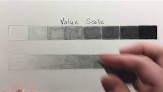 Value Scale and Gradation Scale [upl. by Ellened221]