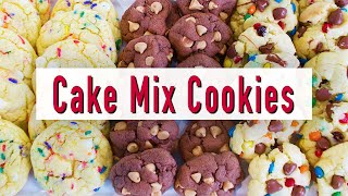 3 Ingredient Cake Mix Cookies [upl. by Selestina]