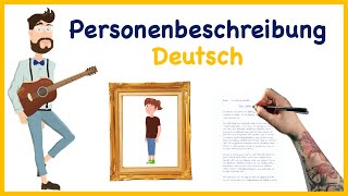 Personenbeschreibung  kurz amp knackig  Deutsch [upl. by Eet21]