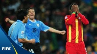 Uruguay v Ghana  2010 FIFA World Cup  Match Highlights [upl. by Haggar]