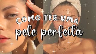 Como ter a PELE PERFEITA sem GASTAR  Dicas de SKIN CARE pagando POUCO ou NADA [upl. by Ambrosine]