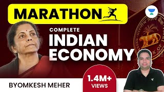 Complete Indian Economy  Marathon Session  UPSC CSEIAS 202223  Byomkesh Meher [upl. by Einnaoj]