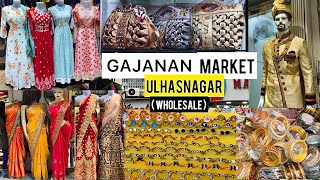 Cheapest Wholesale Market In India  Gajanan Market  Ulhasnagar 2 [upl. by Anyd]