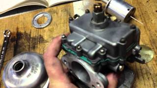 Rebuilding Stromberg CD175 Carbs on TR3A TR4A  Part 2 [upl. by Seidnac]