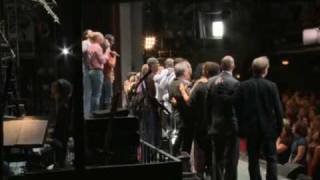 Rent Final Performance  Filmed Live on Broadway dvd extras The Final Curtain Call [upl. by Hgielac605]