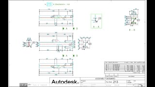 Advance steel  Create a detail drawing [upl. by Nylarac]