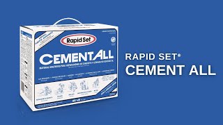 Rapid Set® Cement All® [upl. by Alecia]