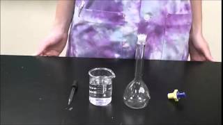 TRU Chemistry Labs How To Fill Volumetric Flasks [upl. by Airlie]