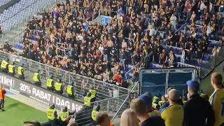 BrĂ¸ndby  Pogon Szczecin hooligans [upl. by Ennaj]