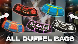 Easiest Way To Get All Duffel Bags Glitch In GTA 5 Online 152 Easy Duffel Bags Glitch 2021 [upl. by Yajnas]