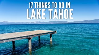 17 Things to Do in Lake Tahoe in the Summer [upl. by Anirbes]