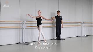 How to do Pirouette from the 4th Position  Kirov Academy of Ballet [upl. by Firestone]