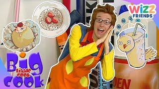 Big Cook Little Cook  Delicious Fruity Recipes  Food Fun  Wizz Friends [upl. by Aleibarg]