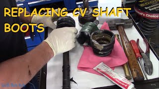 How To Replace CV Shaft Boots  The Complete Guide [upl. by Crowns8]