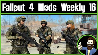 New Modern Military Armors  Fallout 4 Mods Weekly 16 62721 [upl. by Hakaber732]