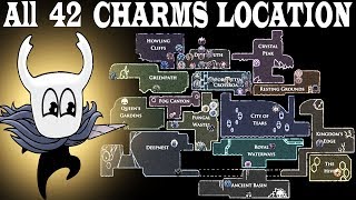 Powerful Charms  All 42 hollow knight charms location [upl. by Godding]