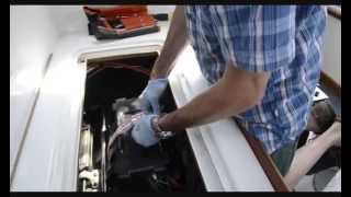 How to change the marine batteries on a boat [upl. by Akeemaj89]